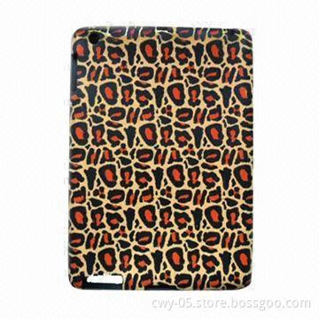 Case for iPad 2 with Scratch-/Water-resistant Features, Made of 100% Silicone